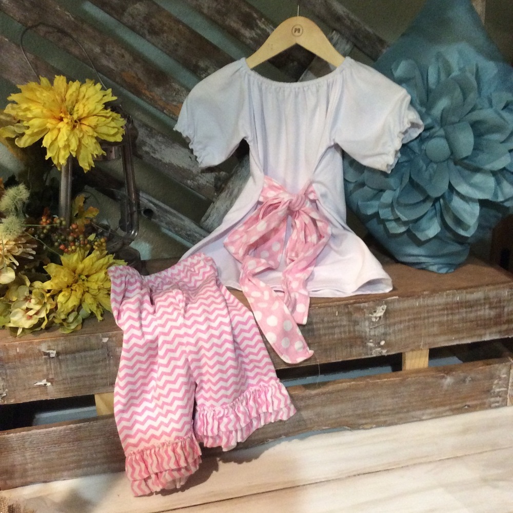 Toddler/Girls 2 pc Boutique Wear Nicker Pants💕💕